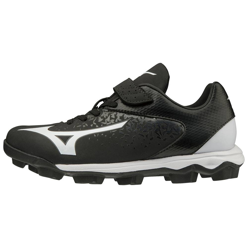 Mizuno Finch Select Nine Molded Női Softball Cipő Fekete/Fehér DCP186507